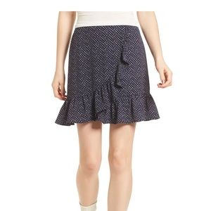 NWOT! 4SI3NNA Wrap Mini Skirt